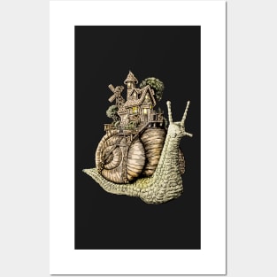 Snail House Posters and Art